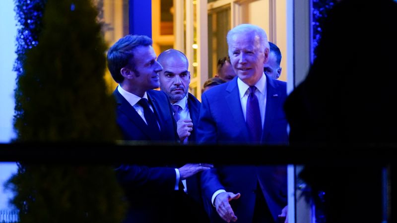 Macron und Biden