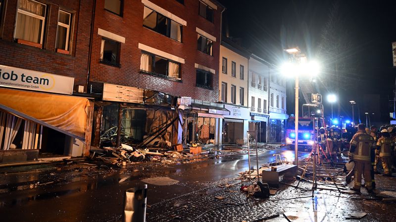 Explosion in Eschweiler Explosion in Eschweiler