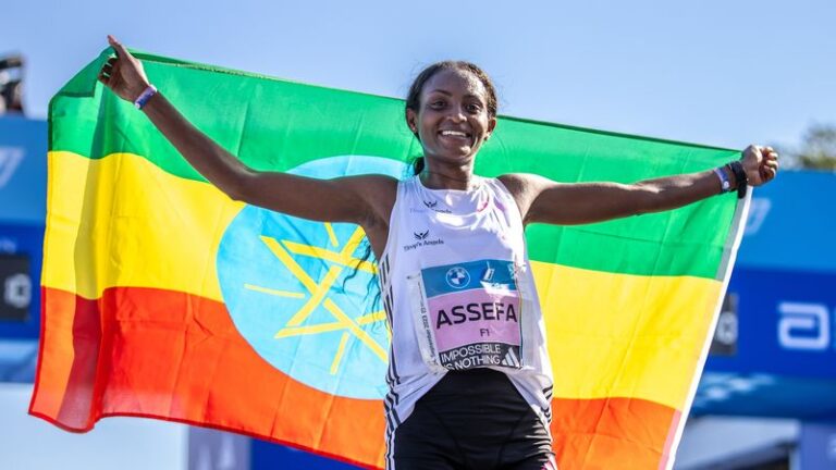 Assefa verblüfft mit FabelMarathon in Berlin The Germanz